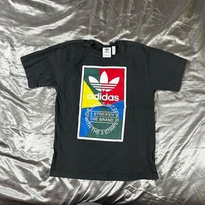 Adidas womens Multicolor Graphic Tee
